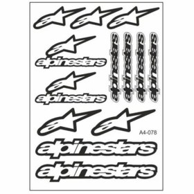 Resim ArMotors AlpineStars A4 Yapışma Sticker 