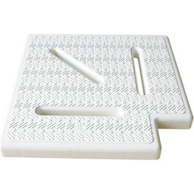 Resim 20 CM Yıldız Desen 90º Köşe Parçası Taşma Izgarası Köşe Parçası 