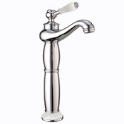 Resim Fause Yüksek Çanak Rustik Lavabo Bataryası Vintage Ksl100 