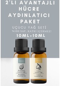 Resim Boco Born In Cosmetics Bergamot + Limon Uçucu Yağı 2 x 10 ML 