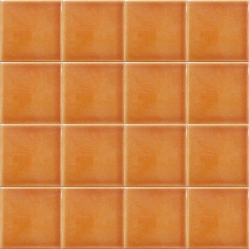 Resim Armada Çini 12,5x12,5 cm Düz Karamel Çini Seramik Karo 