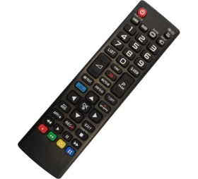 Resim Seetech Lg Universal My Apps Tüm Modeller Ile Uyumlu Küçük Siyah Uzaktan Kumanda 