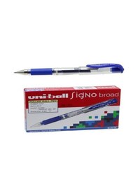 Resim 12li Um-153 Signo Broad 1.0 Mm Uçlu Jel Kalem Mavi 