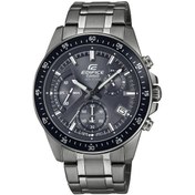 Resim Casio Efv-540dc-1cvudf Quartz Çelik Gri Siyah Kadran 10 Atm 44 Mm Erkek Kol Saati Gri 