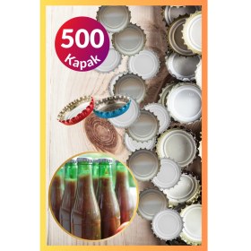 Resim Soda Gazoz Kapatmak Için Gazoz Kapağı Sos Kapak 500 Kapak 