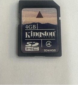 Resim 4 Gb Sd Kart 4 Gb Sd Hafıza Kartı 