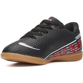 Resim Tuğba Ortopedi 233 Erkek Çocuk Futsal Ayakkabı Siyah 