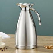 Resim Yunboo 304 Çelik Isı Saklama Potu Ev Kullanıma Su/kahve Hazırlama 2l, Logo, 1.5l Soğuk Su Potu, Dayanıklı Ve Pratik 