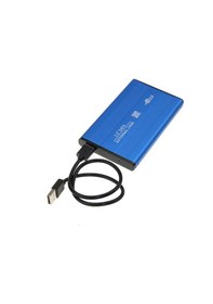 Resim 2.5 İnç Sata Harddisk Kutusu - Sata Hdd Kutu - Mavi Renk 