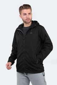 Resim Slazenger OFANS Yağmurluk Rüzgarlık Erkek Mont Siyah 