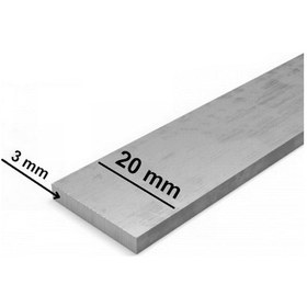 Resim Alüminyum Lama Profil 20 X 3 Mm 443162231 