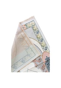 Resim Geleneksel Desenli Hediyelik Halı Tipi Dokuma Seccade Krem KREM 