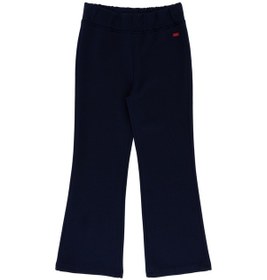 Resim U.S. Polo Assn. Kız Çocuk Lacivert Yüksek Bel Flare Eşofman Altı 50306283-VR033 