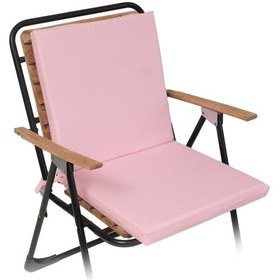 Resim Xpermate Arkalıklı Fermuarlı 40 x 40 CM Sırtlıklı Sandalye Minderi Pembe 