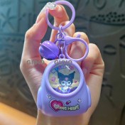 Resim Silver1 Yeni Sevimli Çizgi Film Işıklı Işık Kulomi Büyük Kulak Köpek Hediye Kutusu Anahtarlık Araba Okul Çantası Dıy Kolye Hediye (Yurt Dışından) 