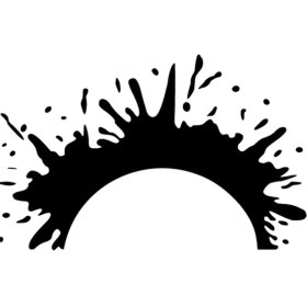 Resim Çamurlu Tampon Sticker 20 x 12 cm 