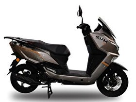 Resim SFM Lahos 50 CC Gri Benzinli Scooter Motosiklet 