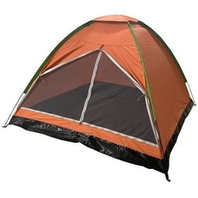 Resim Csa 4 Kişilik Kamp Çadırı Turuncu 