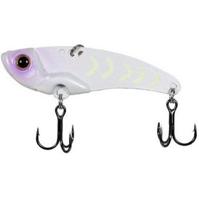Resim Ryuji Mirror Vib 6.5cm 22gr Vibrasyon Jig Yem Purple Head Glow 