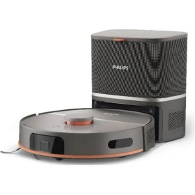 Resim Philips Philips Homerun 5000 Serisi XU5100/10 Siyah Çöp Istasyonlu Akıllı Robot Süpürge 