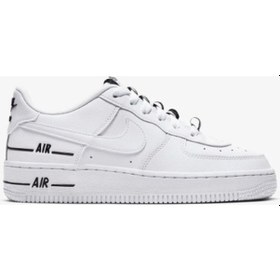 Resim Nike Air Force 1 Lv8 3 Beyaz Kadın Spor Ayakkabı Cj4092100 B-80 001 