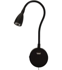 Resim 12v Usb Li Okuma Lambası Yat Karavan Marine 3w Led Günışığı 