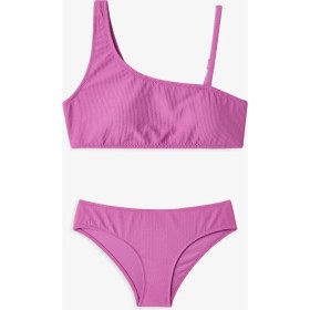 Resim Penti Mor Genç Kız Emma Tek Omuz Bikini Takımı 