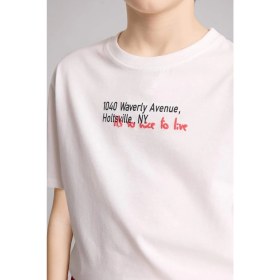 Resim DeFacto Regular Fit Baskılı 2'li Şort Tişört Pijama Takımı Erkek Çocuk G8830A826HS 