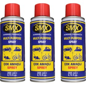 Resim Smx 3 Adet Smx Çok Amaçlı Sprey 200 ml 