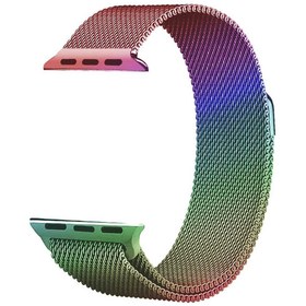 Resim Gpack Apple Watch 42 mm Kılıf Metal Kayış Kordon Hasır 