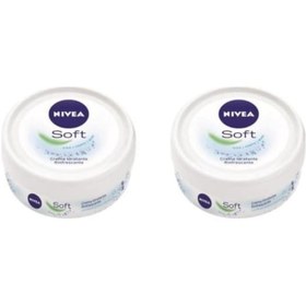Resim Nivea Soft El Vücut ve Yüz Kremi 2 x 200 ML 