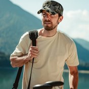 Resim U.S. Hava Kuvvetleri Kamuflaj Beyzbol Kapağı - Polyester, Ayarlanabilir Snapback, Güneş Koruma, Bahar ve Sonbahar için İdeal, Günlük Kafa Giyimi | Ayarlanabilir Şapka | Dayanıklı Kafa Giyimi, Pil Olmadan 