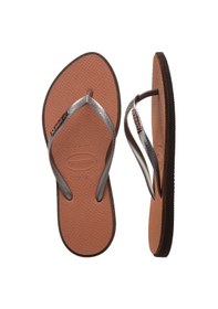 Resim Havaianas Slim Point Dark Brown Kadın Terlik 