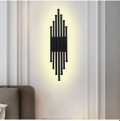 Resim Mimarled Yedili Çubuk Led Aplik Aydınlatma 60 Cm Gün Işığı Siyah 