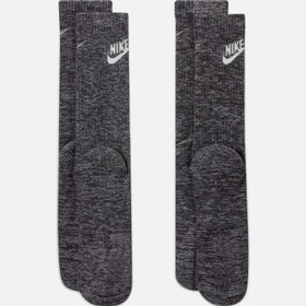 Resim Nike Dri-Fit Everyday Plus Cushioned Crew Melange Knitting (1 Pairs) Erkek Çorap 