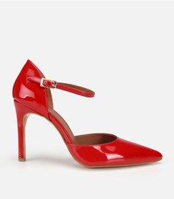 Resim Hotiç Kadın Rugan Deri Kırmızı Bilekten Bağlamalı Stiletto 01ayh321930a750 01ayh321930a750 
