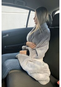 Resim Toyota Baskılı Battaniyeli Opsiyonel Yastık 