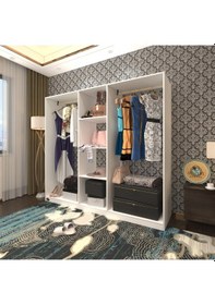 Resim Kenzlife giysi dolabı temel 180*200*40 byz gardırop 