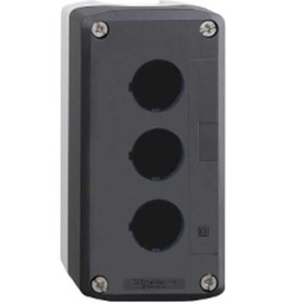 Resim Schneider Xald03 Koyu Gri Boş Muhafaza Kapağı 3 Kesim 