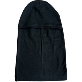 Resim SEVA Siyah Polar Kar Maskesi Termal Kışlık Maske Bere Boyunluk Motorcu Kask Bere Unisex Balaklava -2 ADET 