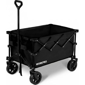 Resim WP285015 80KG 4 Tekerli Katlanabilir Ağır Hizmet Taşıma Arabası 
