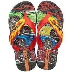 Resim Ipanema İpanema Hot Wheels Çocuk Parmak Arası Terlik Renkli 25/34 H0384-RB Kırmızı 