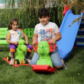 Resim King Kids Sallanan Fil Yeşil 