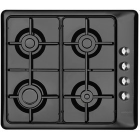 Resim Eminçelik 31222 Ankastre Ocak Doğal Gaz Siyah 