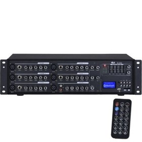 Resim Wöller W-2500 6 Kanal Rack-Mount Power Mikser 