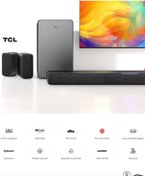 Resim TCL 5.1 Kanal 430w Soundbar - Dolby Audio, Dts Virtual:x, Kablosuz Subwoofer Ve Bluetooth 5.2 