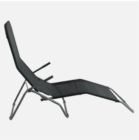 Resim Katlanır Metal Şezlong, Havuz Şezlong 