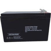 Resim panowell 12v 7a Kuru Tip Akü 