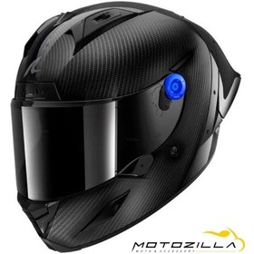 Resim +1 Siyah Vizör + Shark Aeron-GP Full Carbon Fım Racing Kask Siyah 