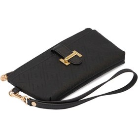 Resim Siyah Print Kadın Cüzdan - S1CB00055818-P1Q 